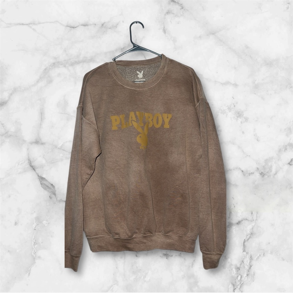 NEVER WORN Playboy Brown Men's Sweater